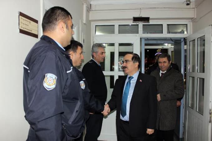 Vali Coş, yeni yıla böyle girdi