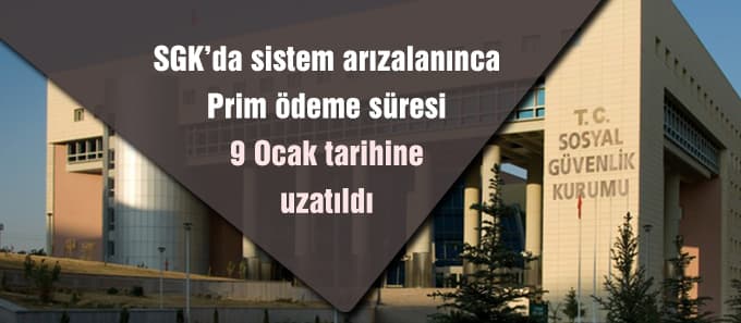 SGK'dan önemli duyuru