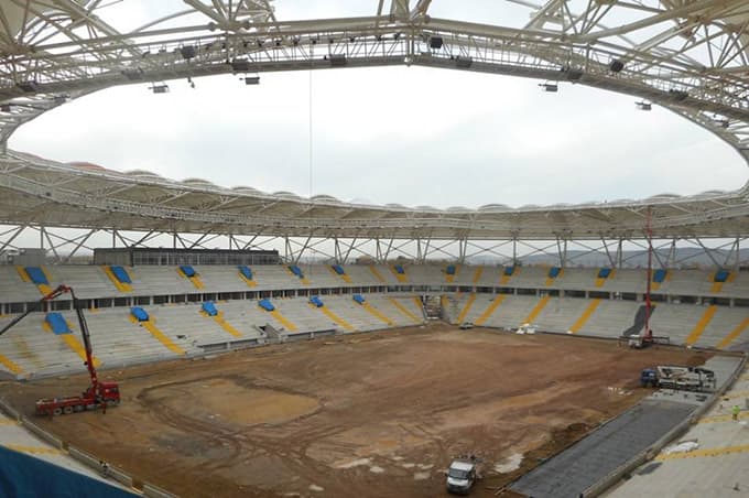 Sakaryaspor'un yeni stadında son durum ne?