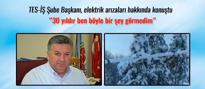 Kabaoğlu, yaşanan elektrik arızaları hakkında konuştu