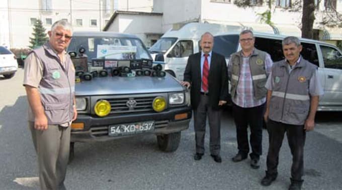 116 kaçak avcıya idari para cezası kesildi