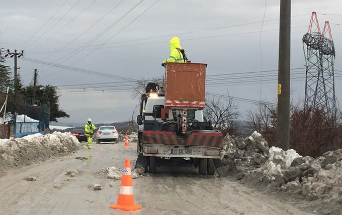 SEDAŞ, meteorolojinin kar alarmı için hazır