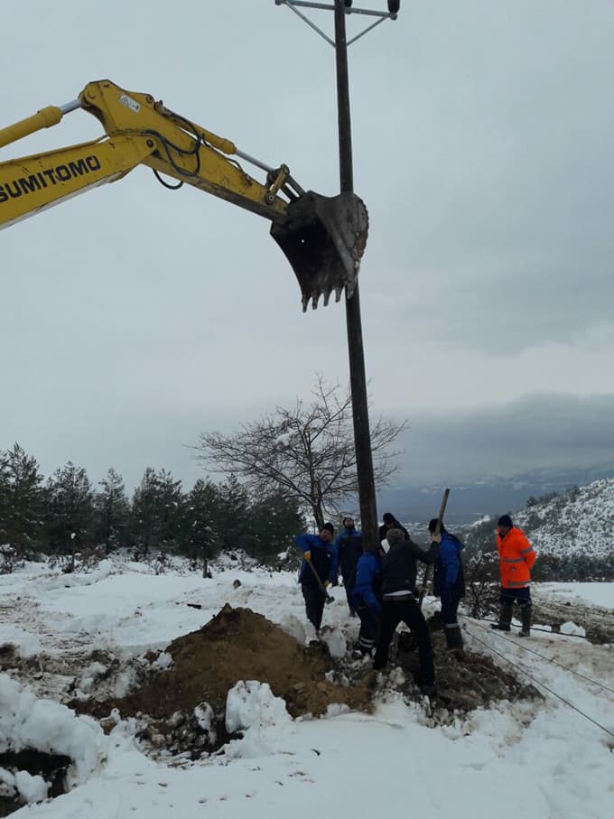 SEDAŞ, meteorolojinin kar alarmı için hazır