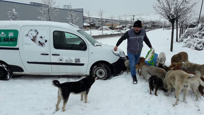 ''Bu soğukta onları unutmayın''