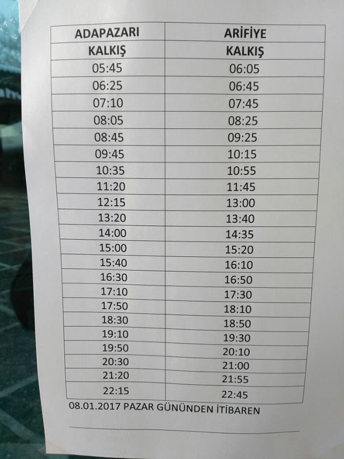 ADARAY seferleri başladı