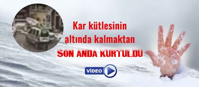 1 Saniye ile ölümden döndü