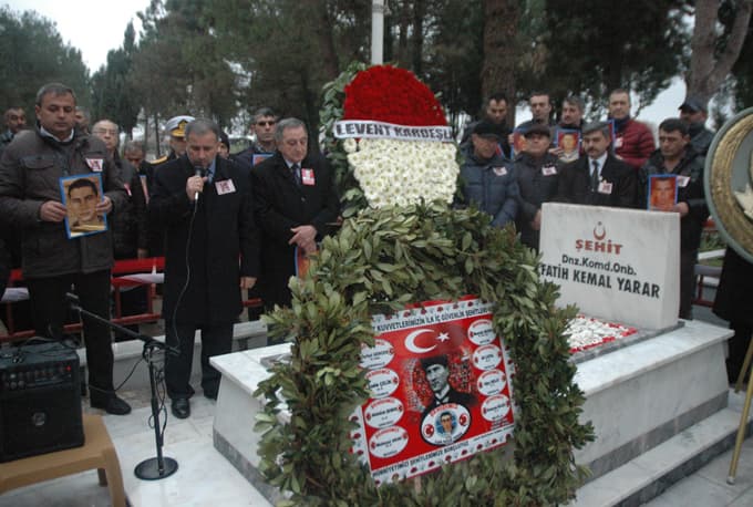 Sakaryalı şehit, mezarı başında anıldı