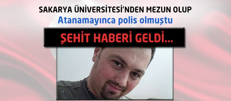 Diyarbakır'da Şehit olan Ali, SAÜ'yü yasa boğdu