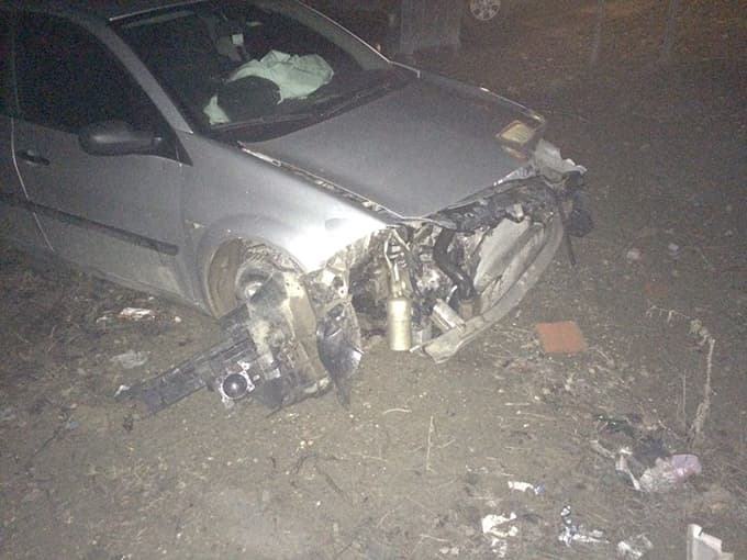 Otomobil şarampole uçtu 1: Yaralı