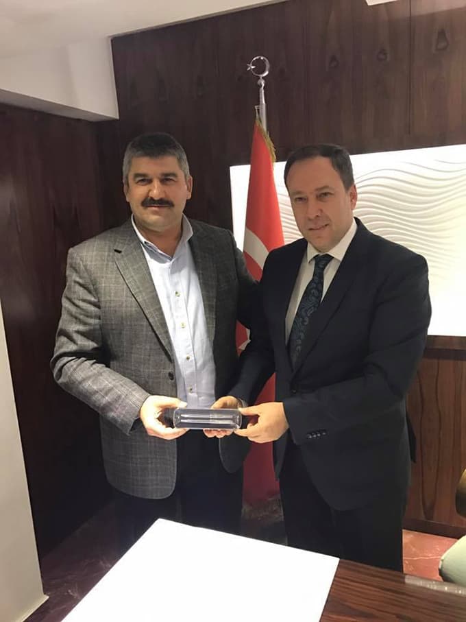 Eskişehirli başkanlardan Geyve ziyareti