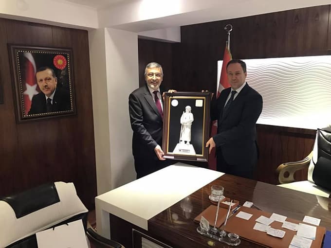 Eskişehirli başkanlardan Geyve ziyareti