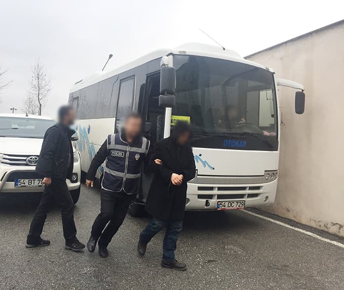 36 kişi adliyeye sevk edildi!