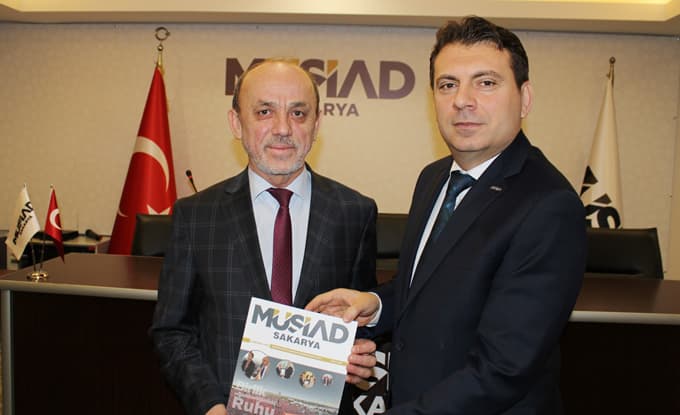 Cavit Öztürk'ten MÜSİAD'a ziyaret