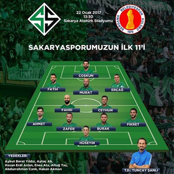 Sakaryaspor, Bergama Belediyespor ile karşılaştı