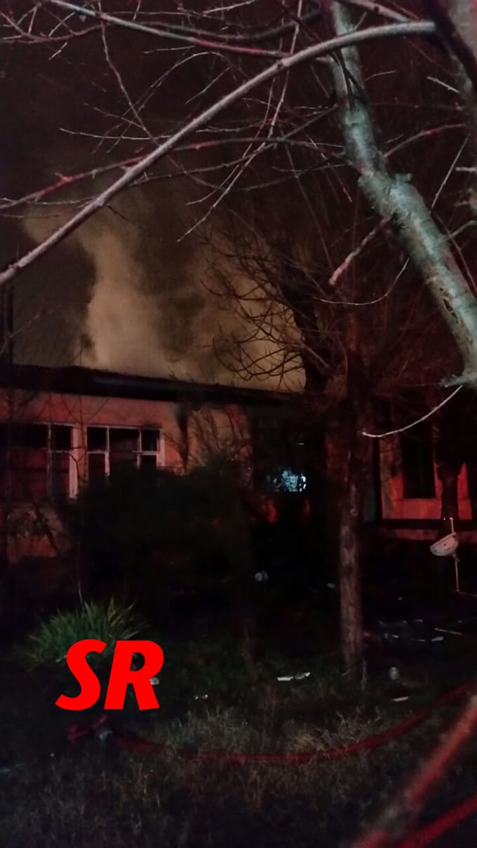 Güllük Mahallesi'nde yangın