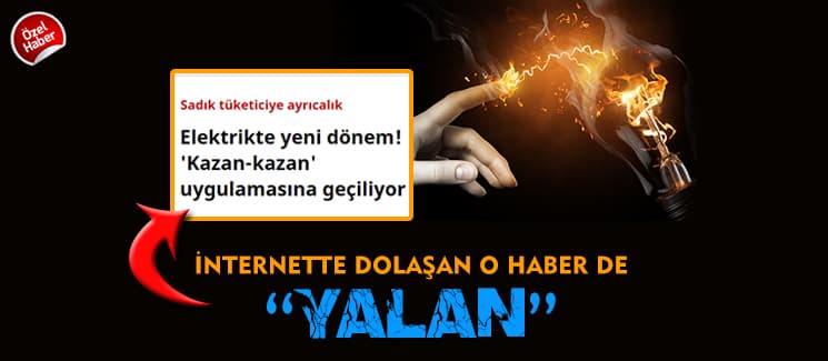 İnternette dolaşan o haber de ''Yalan''