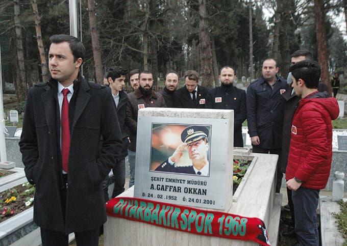 Gaffar Okkan mezarı başında anıldı