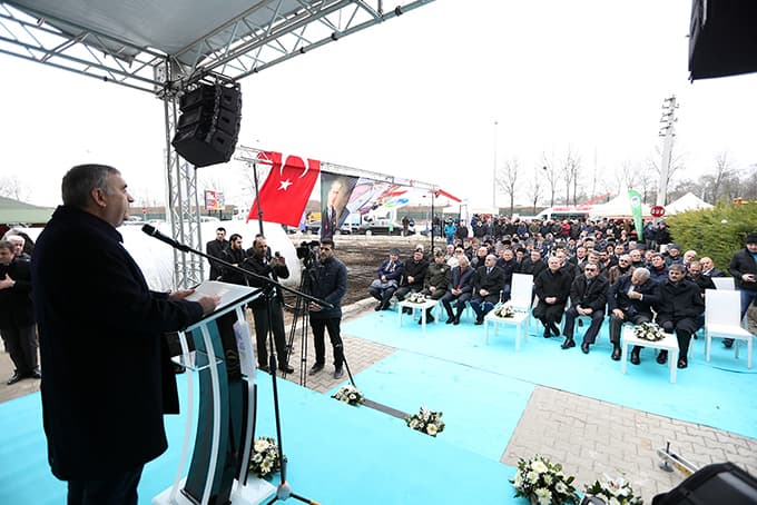 En anlamlı projenin temeli atıldı 
