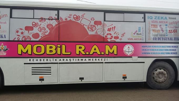 Mobil RAM Otobüsü ilk seferine çıktı