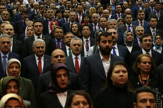 Sakaryalı başkanlar, AKP Genel Merkezi'ne gitti