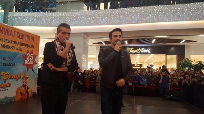 Ahmet Kural ve Murat Cemcir Sakarya'da