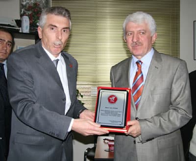 Duran'dan Muhtarlar ve Demiryol-İş Sendikasına Ziyaret