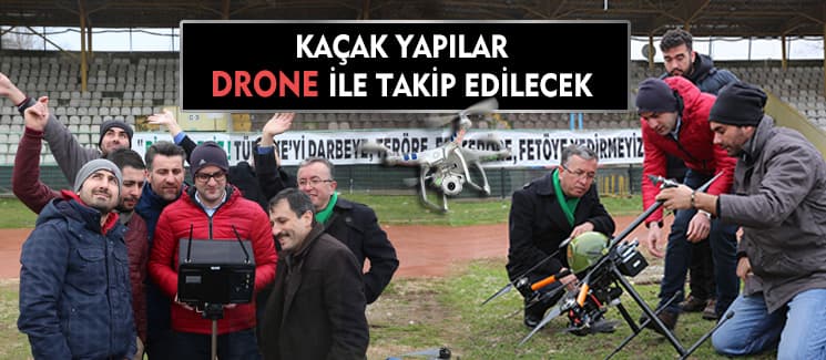 Adapazarı Belediyesi personeline Drone eğitimi 