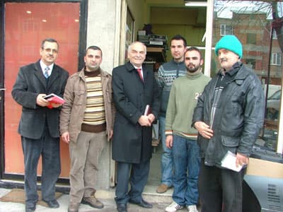 Cafer Şen, Esnafı Ziyaret Etti
