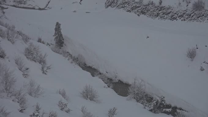 Akçay'da kar kalınlığı, 2 metreyi geçti