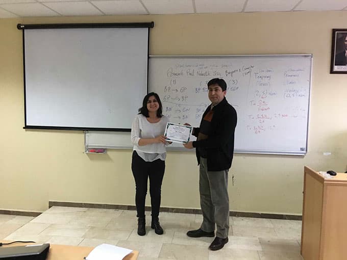 Sakarya Ekonometri Kış Seminerleri sona erdi