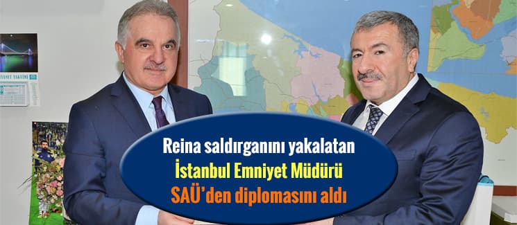 İstanbul İl Emniyet Müdürü doktora diplomasını aldı