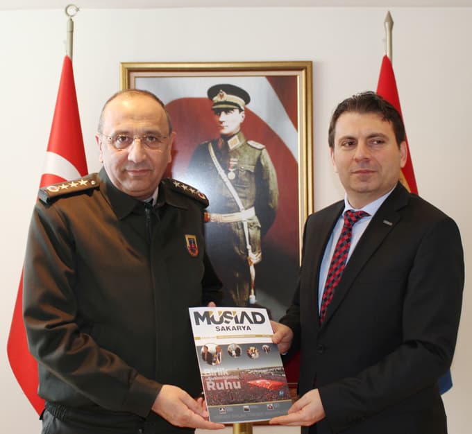 Sakarya MÜSİAD'tan 'Jandarma' ziyareti