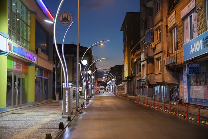 Cumhuriyet Mahallesi ışıl ışıl