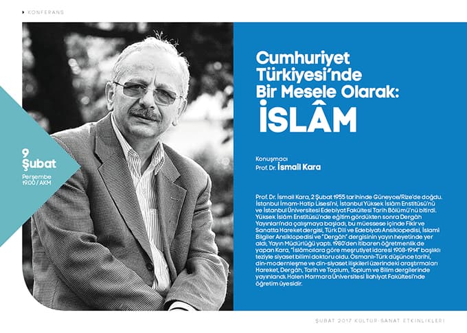 AKM'de ''Türkiye'de İslam'' konuşulacak