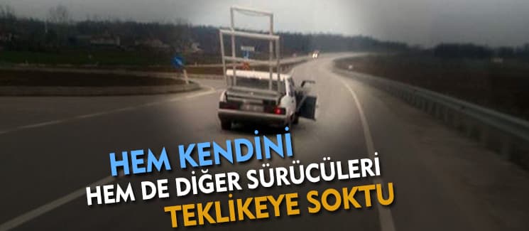 Duble yolda tehlikeli yolculuk