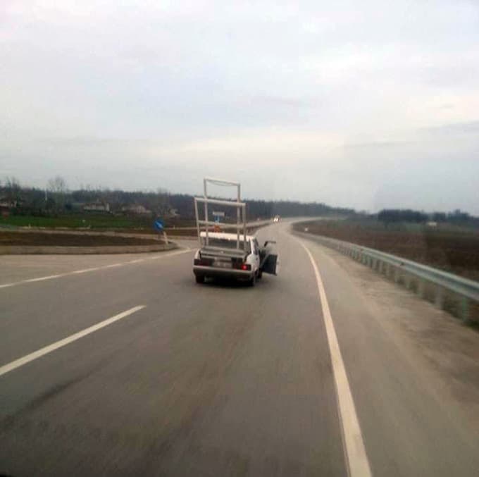 Duble yolda tehlikeli yolculuk