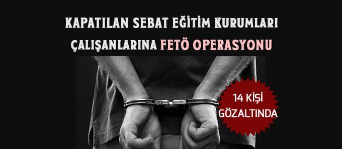Sakarya merkezli FETÖ/PDY soruşturması