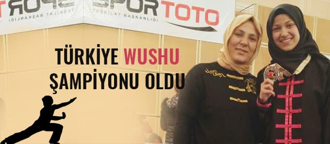 Türkiye Wushu şampiyonu oldu