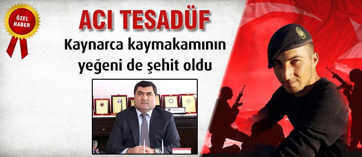 Sakarya'ya şehit ateşi düştü!