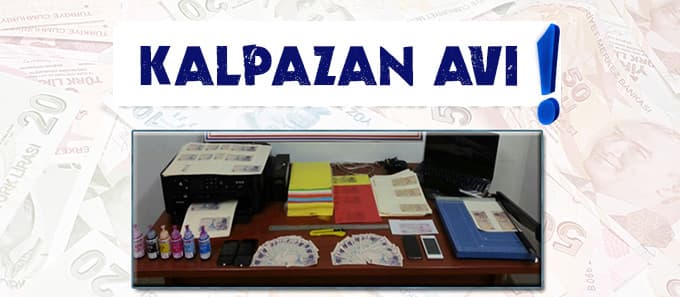 Şehir merkezinde 'kalpazan' operasyonu