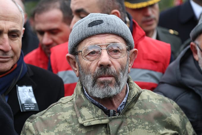 Şehidin cenazesi baba ocağında