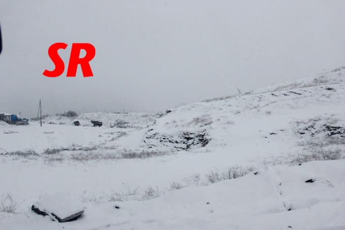Şehirden kar manzaraları