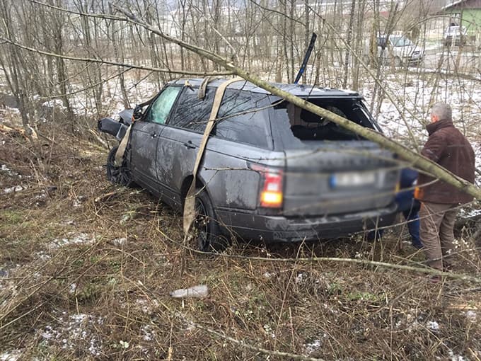 Sıla, Sakarya yolunda trafik kazası geçirdi