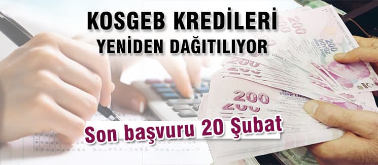 KOSGEB kredileri yeniden dağıtılıyor