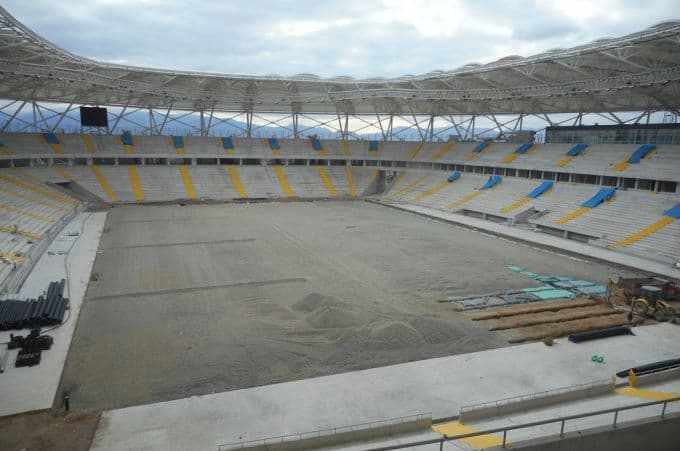 İşte Sakaryaspor'un yeni stadında son durum