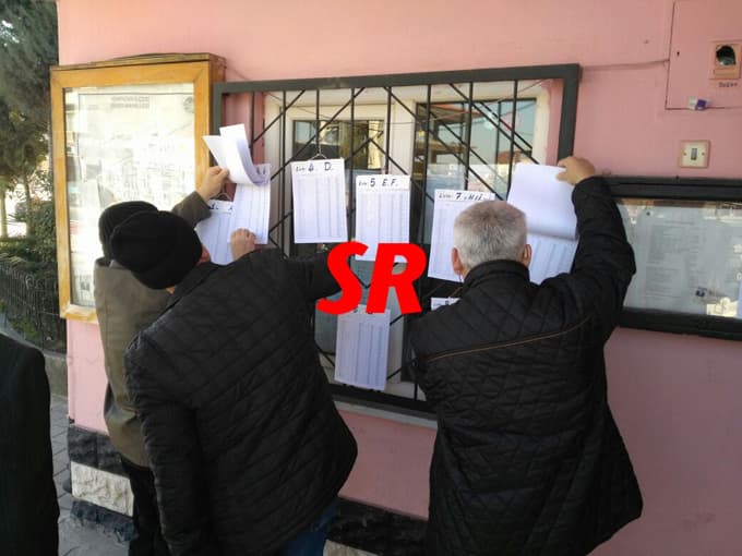 Seçmen listeleri askıya çıktı