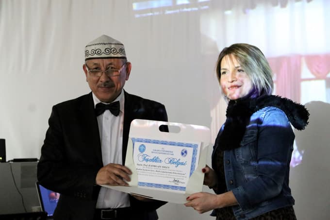  Kazakistan'ın Şef Kompozitör'ü SAÜ'ye geldi