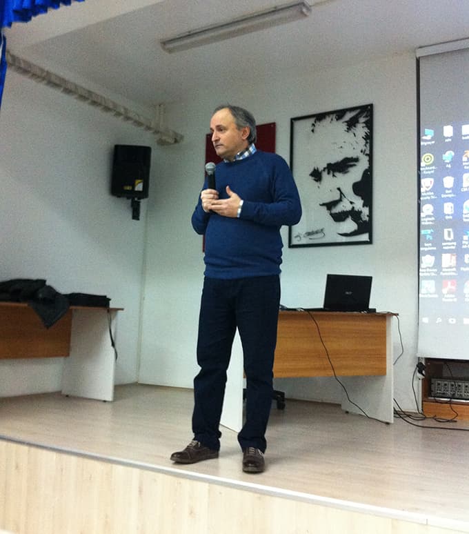 Animasyonun önemli ismi, konferans verdi