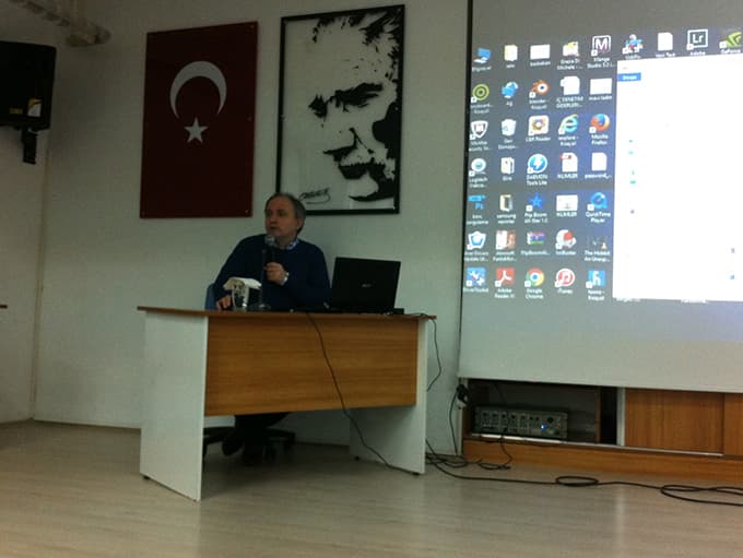 Animasyonun önemli ismi, konferans verdi