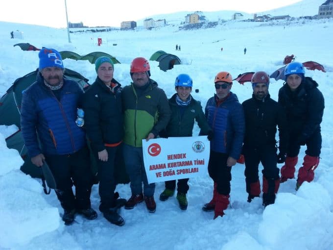 Hendek Arama Kurtarma Timi, Erciyes Dağı'nda